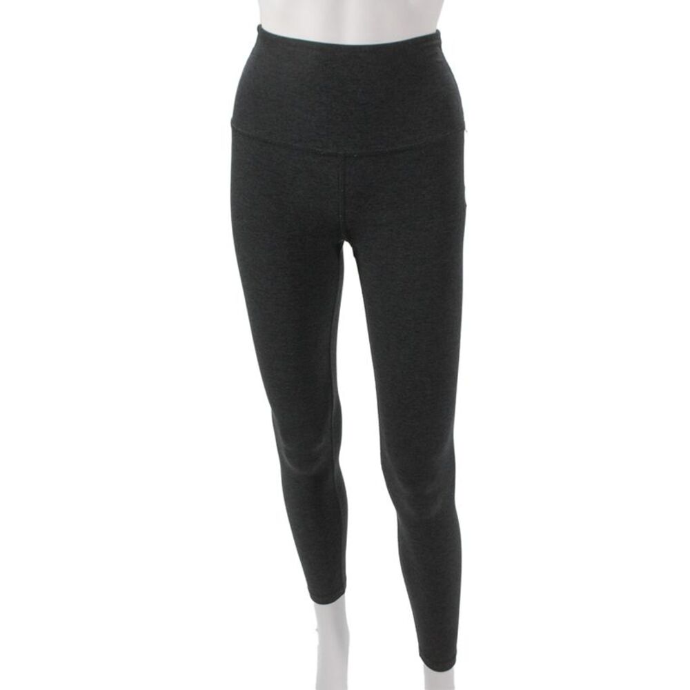 Beyond Yoga Women Ankle Gray Leggings Polyester Spandex Size XS